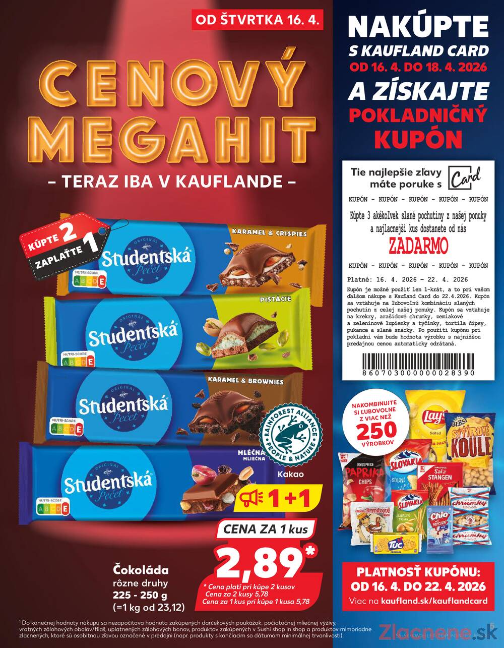 Kaufland 16.4. - 22.4. - Kaufland Bratislava Danubia – Panónska cesta