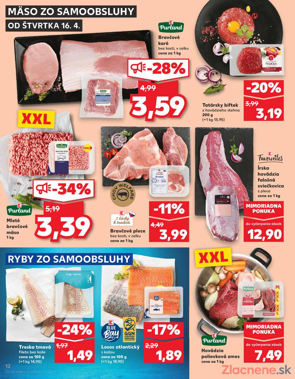 Kaufland 16.4. - 22.4. - Kaufland Ružomberok