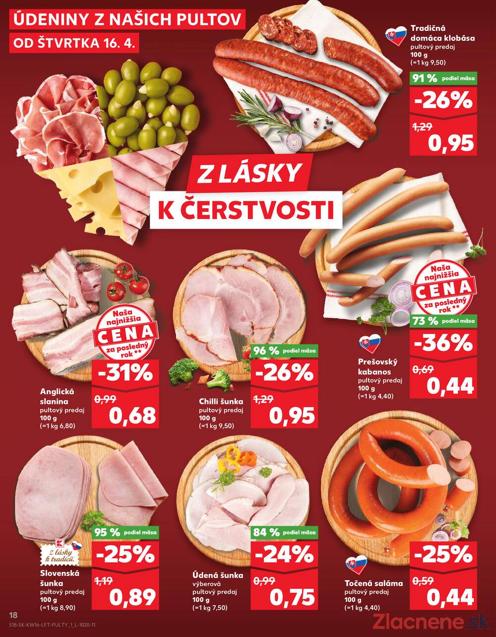 Kaufland 16.4. - 22.4. - Kaufland Považská Bystrica - Centrum