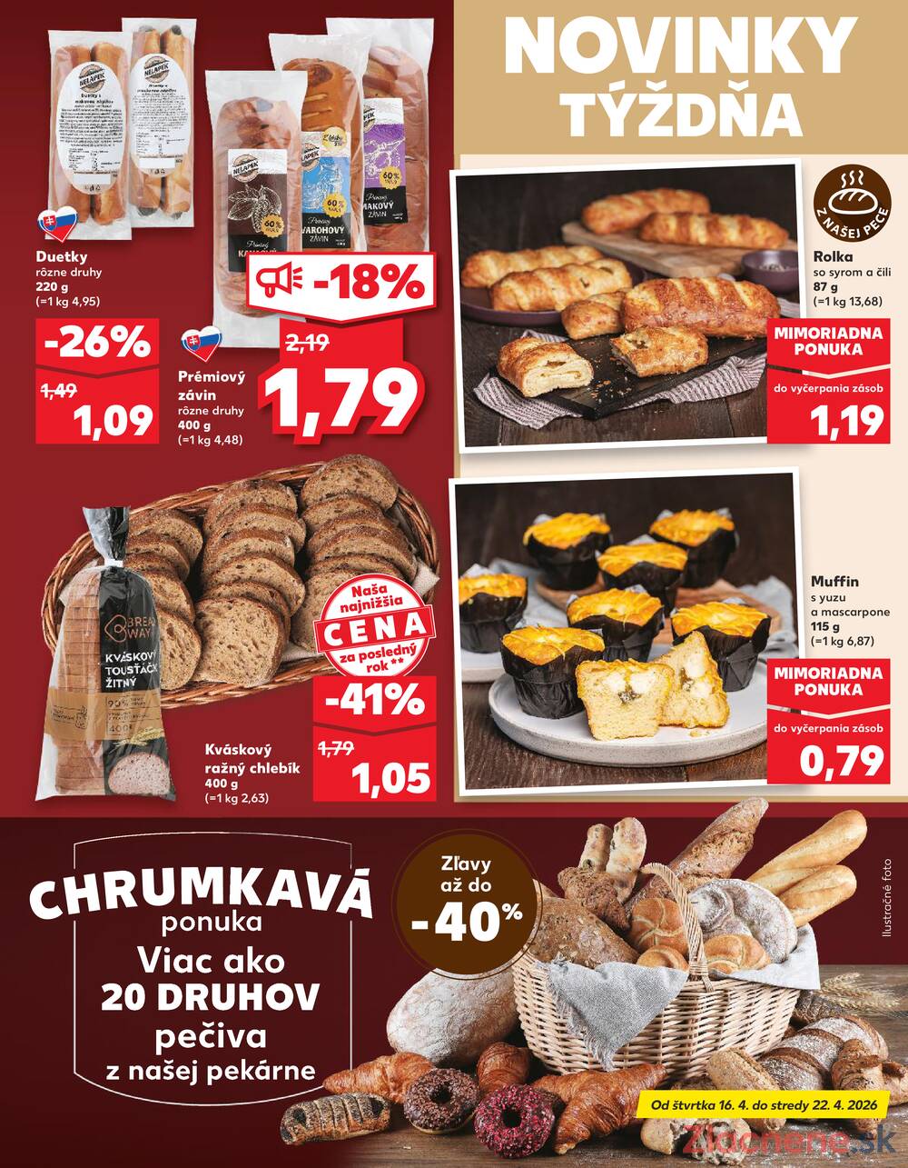 Kaufland 16.4. - 22.4. - Kaufland Žilina