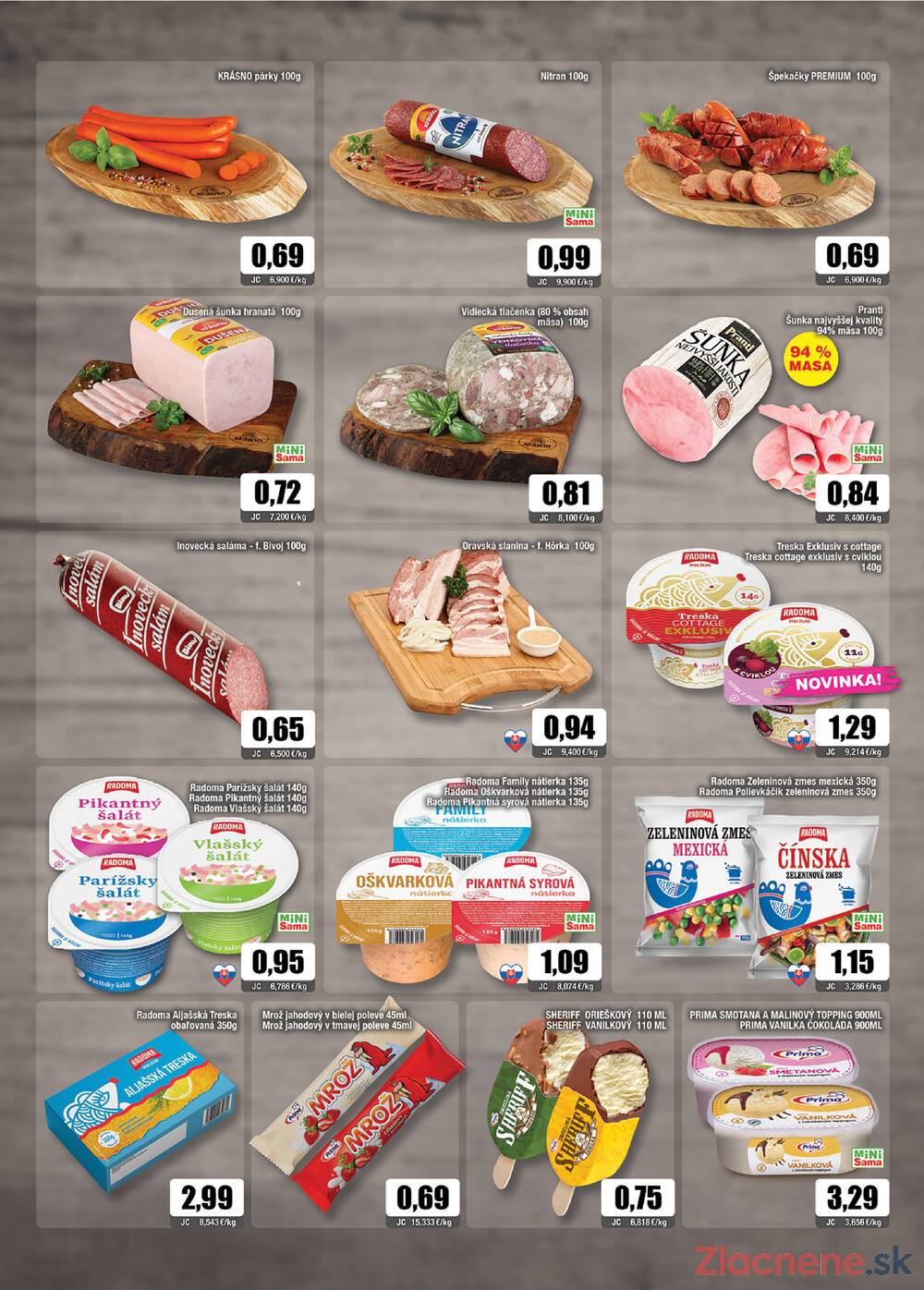 Leták SAMA  - SAMA do 28.4. - strana 2