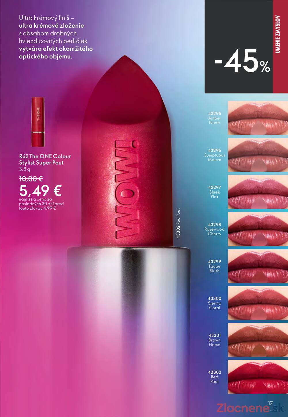 Leták Oriflame - Oriflame do 5.5. - strana 17