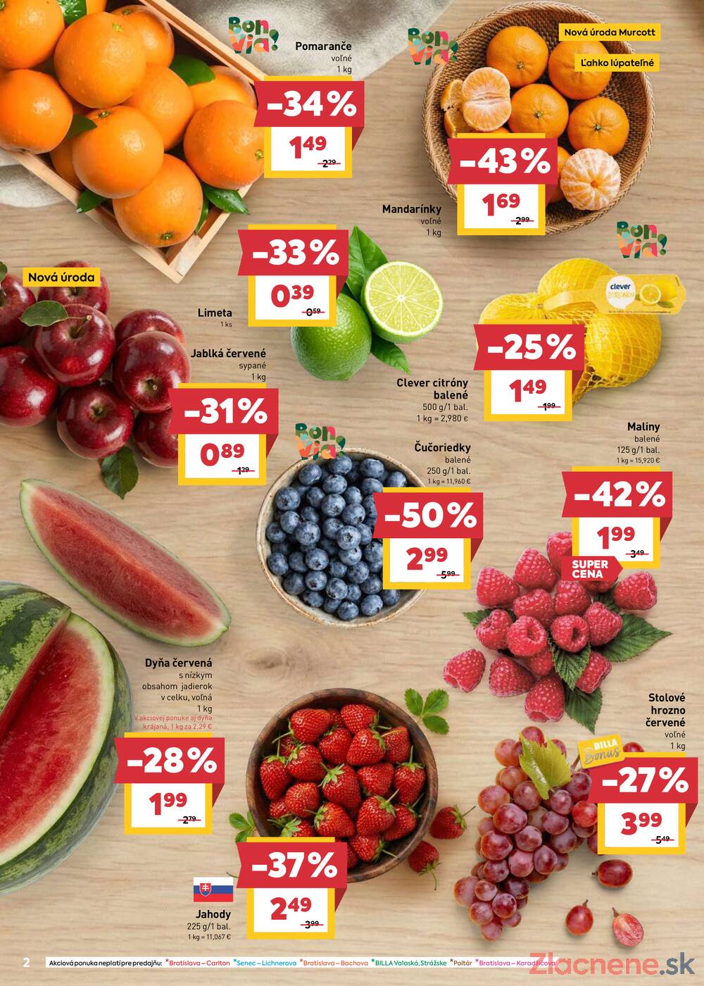 Leták BILLA - BILLA od 22.4. do 28.4.2026 - strana 2