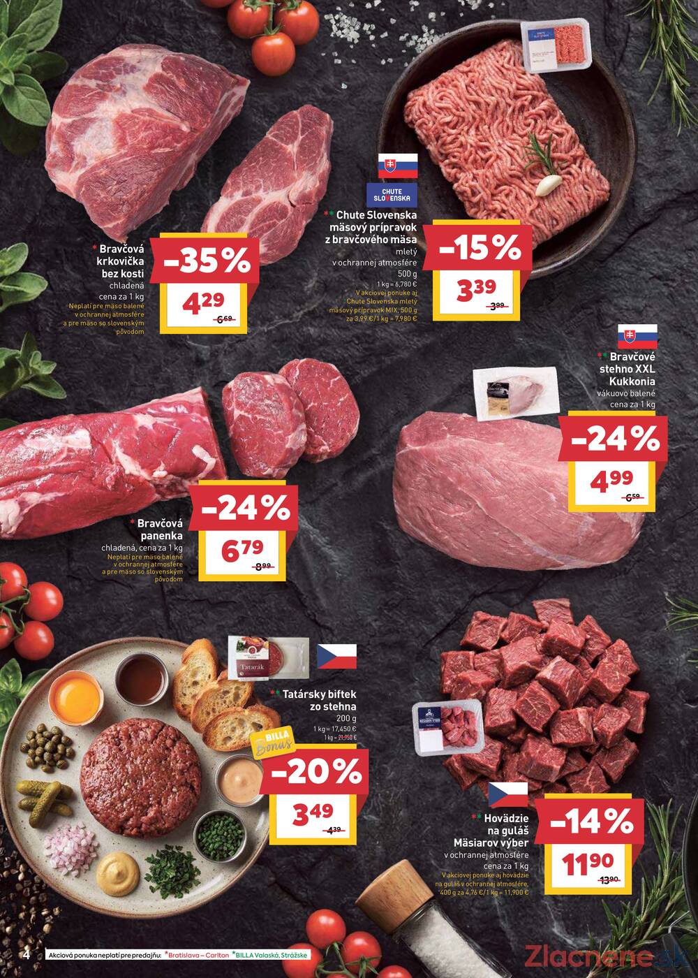 BILLA od 22.4. do 28.4.2026