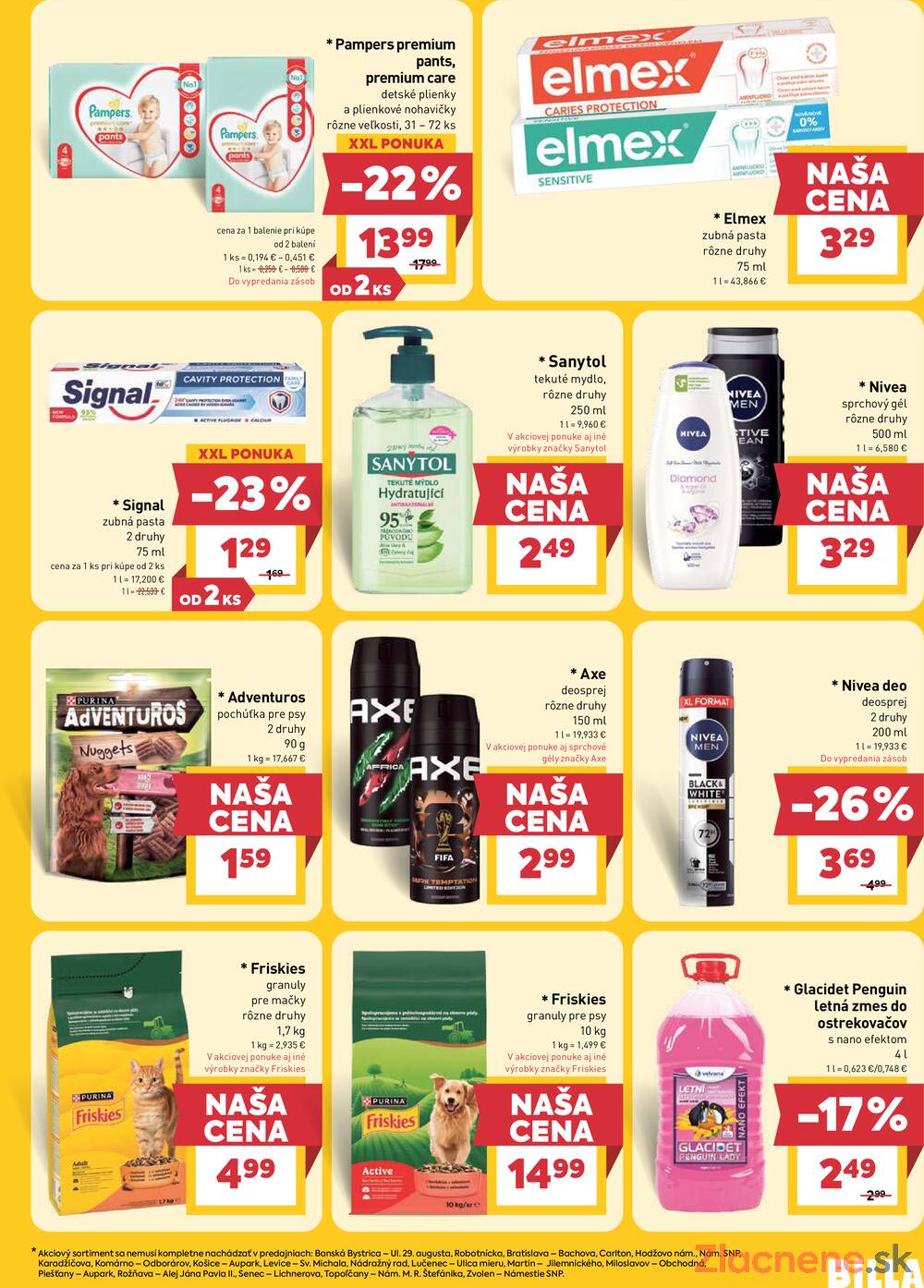 BILLA od 22.4. do 28.4.2026