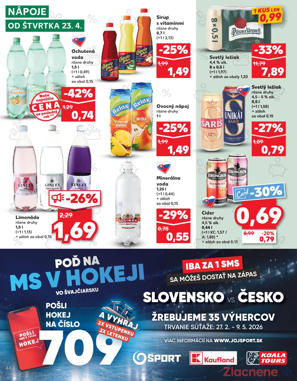 Kaufland 23.4. - 29.4. - Kaufland Humenné