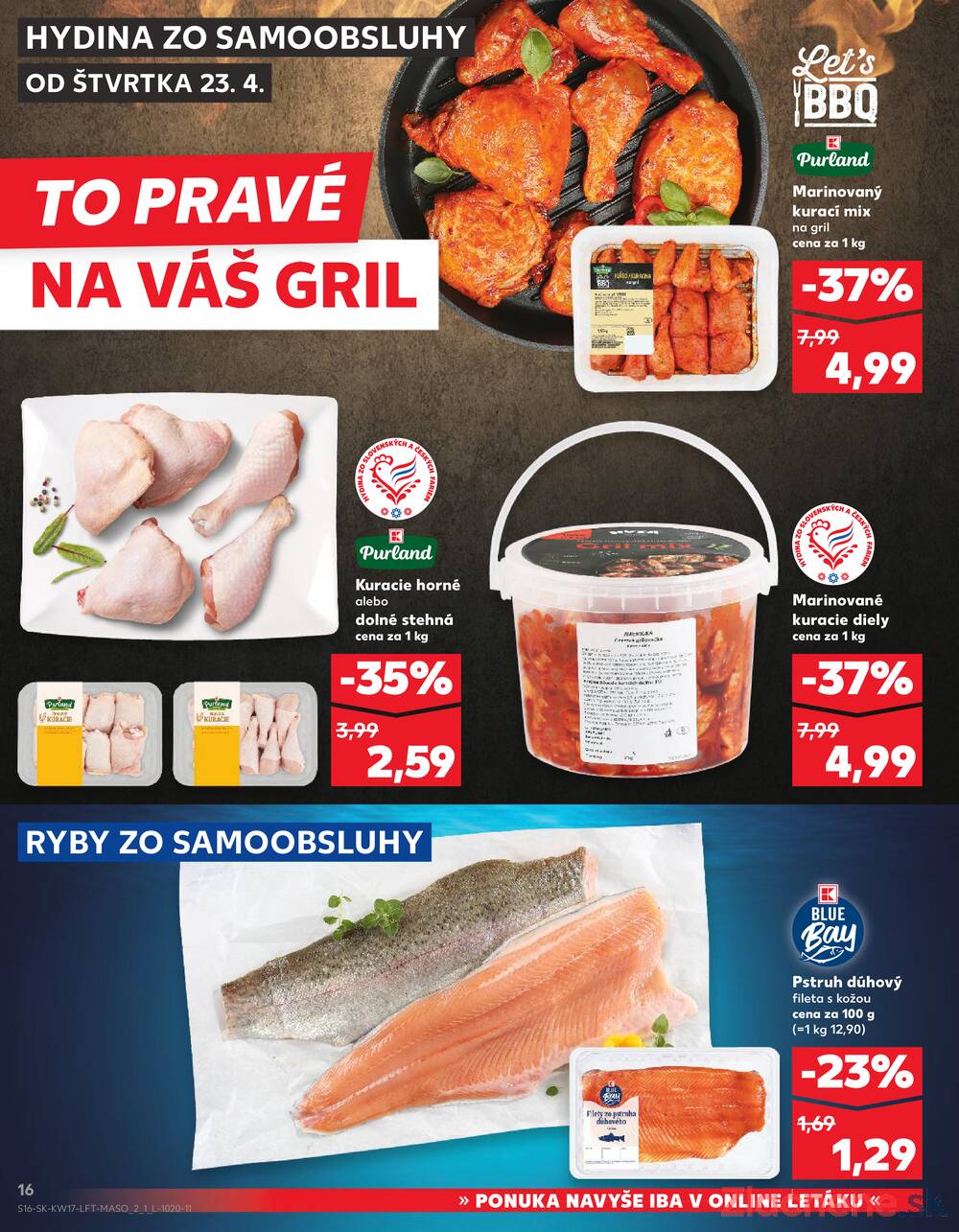 Kaufland 23.4. - 29.4. - Kaufland Stará Ľubovňa