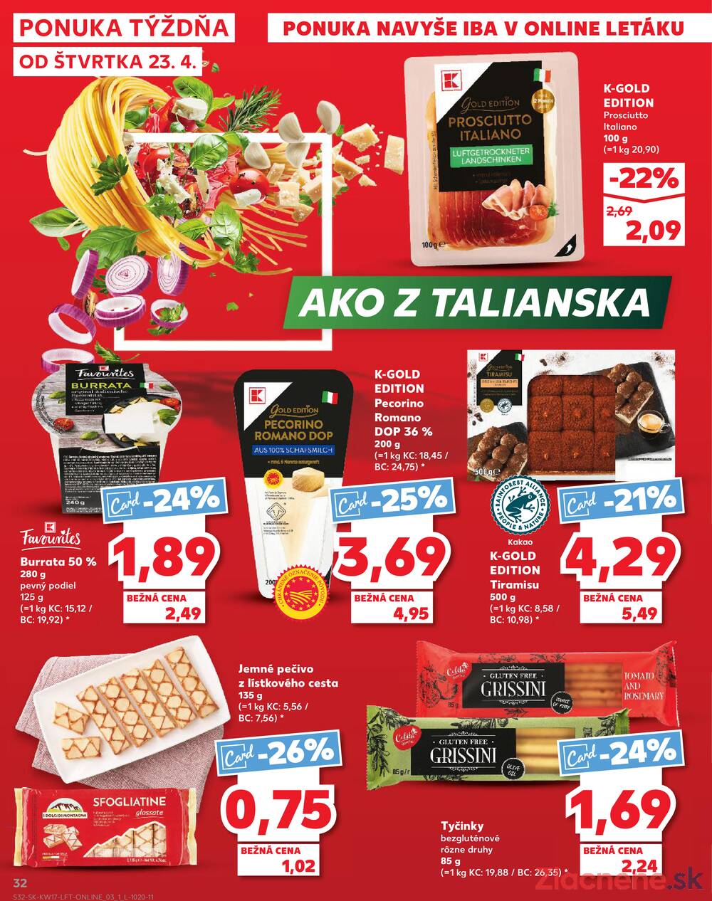 Kaufland 23.4. - 29.4. - Kaufland Trebišov