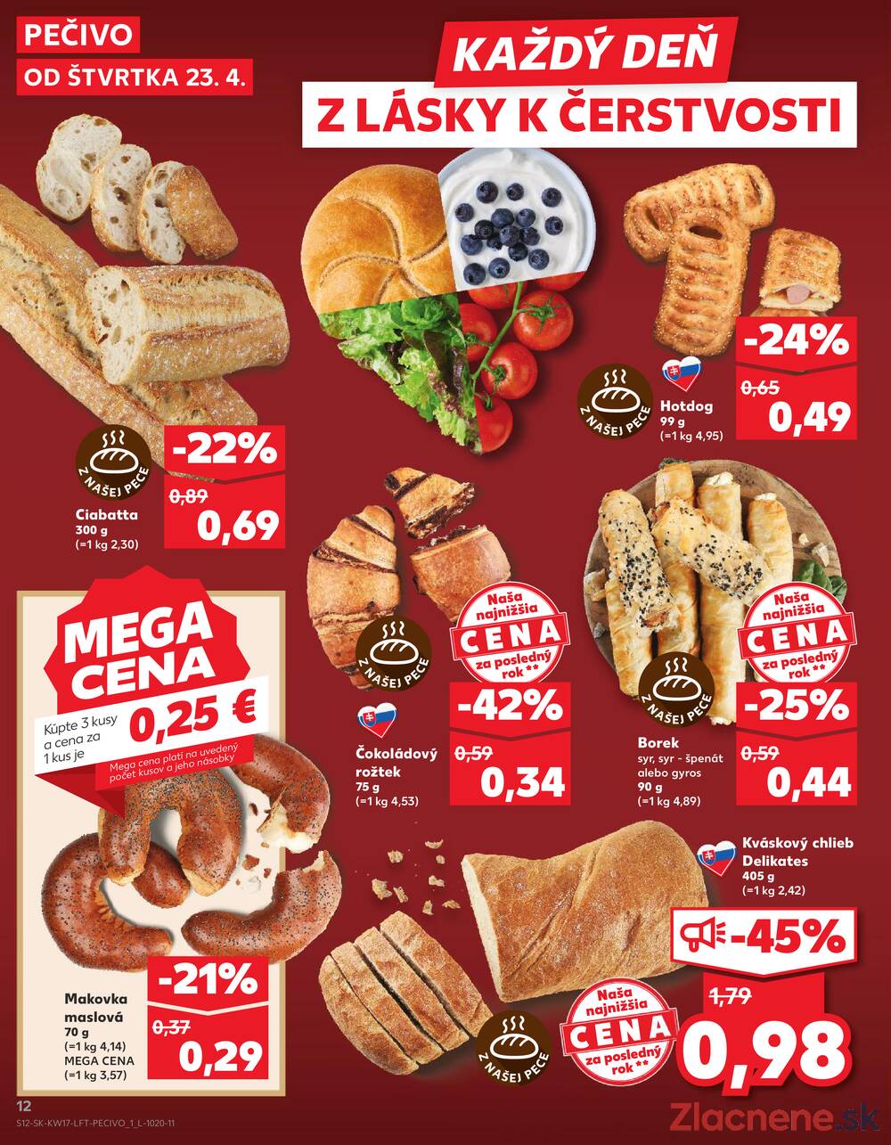 Kaufland 23.4. - 29.4. - Kaufland Handlová - Okružná ul.