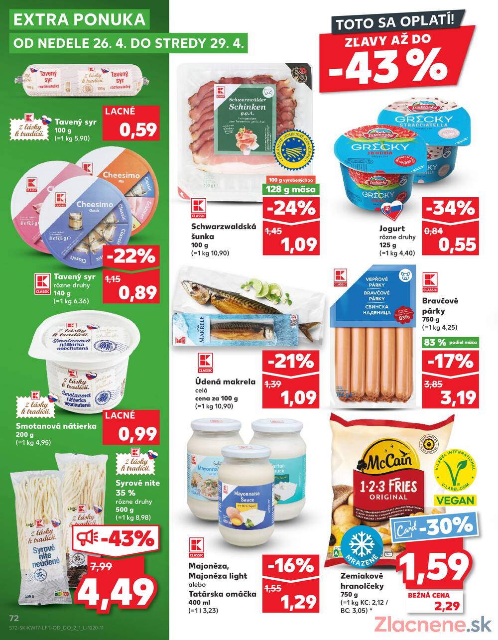 Kaufland 23.4. - 29.4. - Kaufland Bratislava - Bory