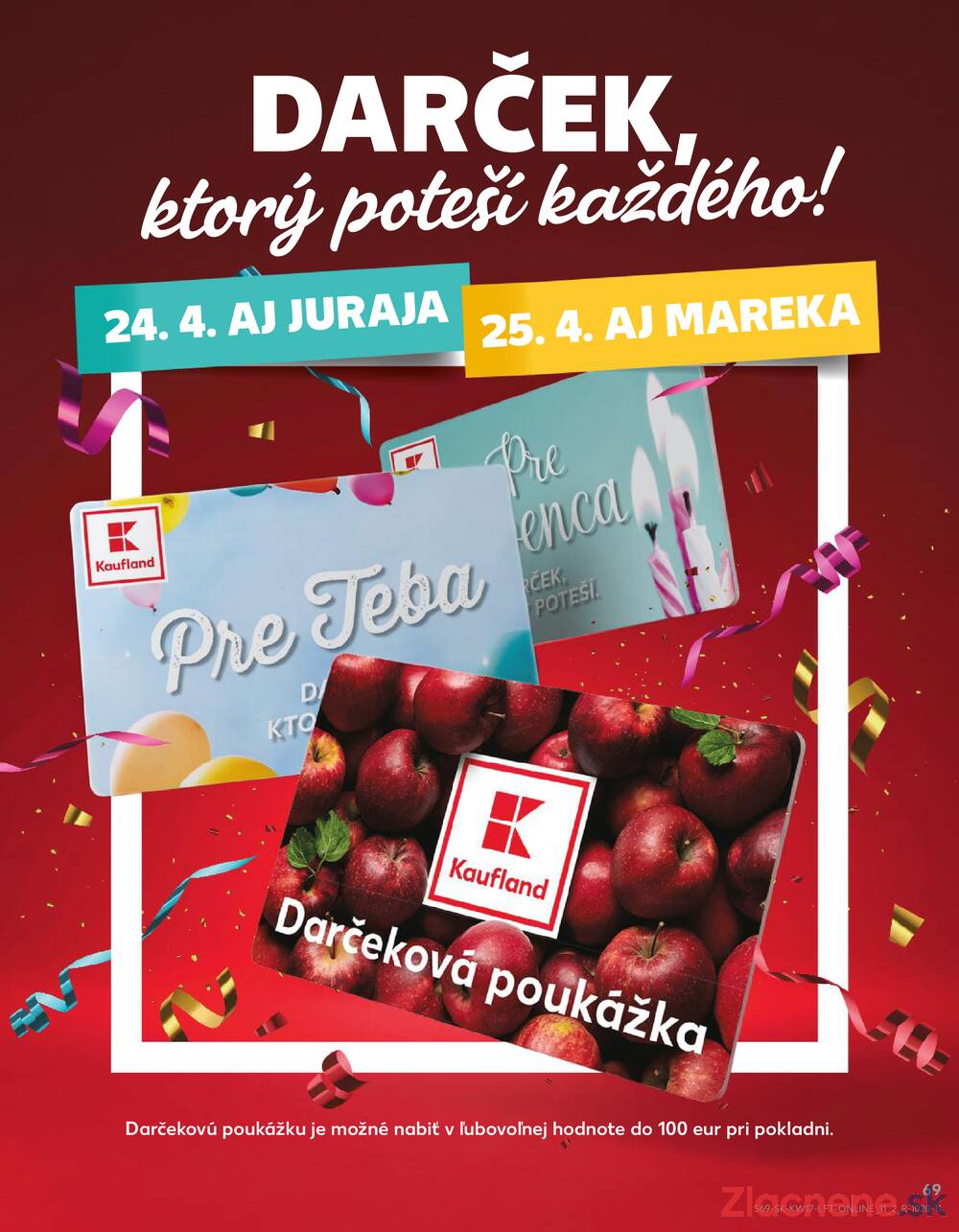 Kaufland 23.4. - 29.4. - Kaufland Bratislava - Rača