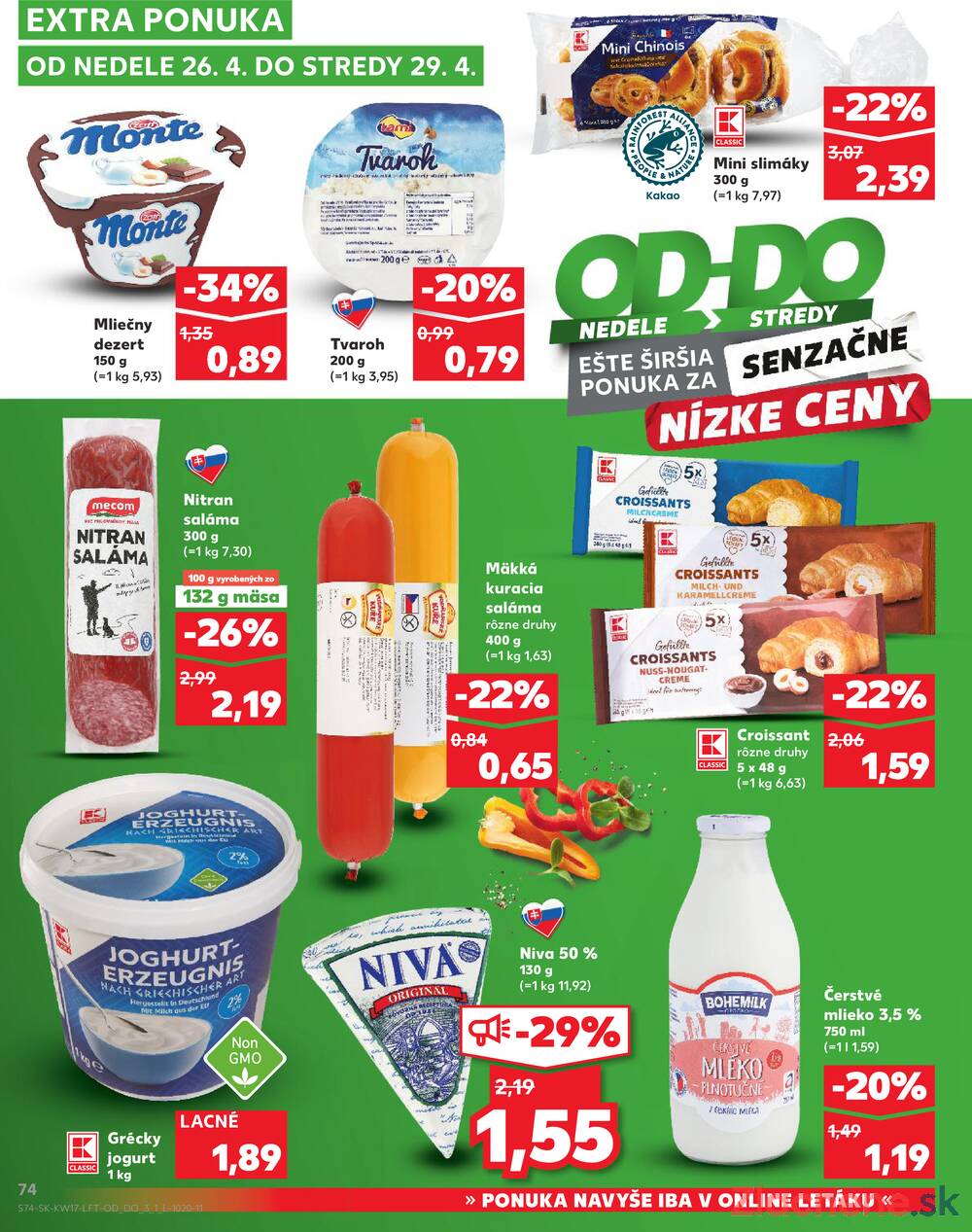 Kaufland 23.4. - 29.4. - Kaufland Nitra-Chrenova