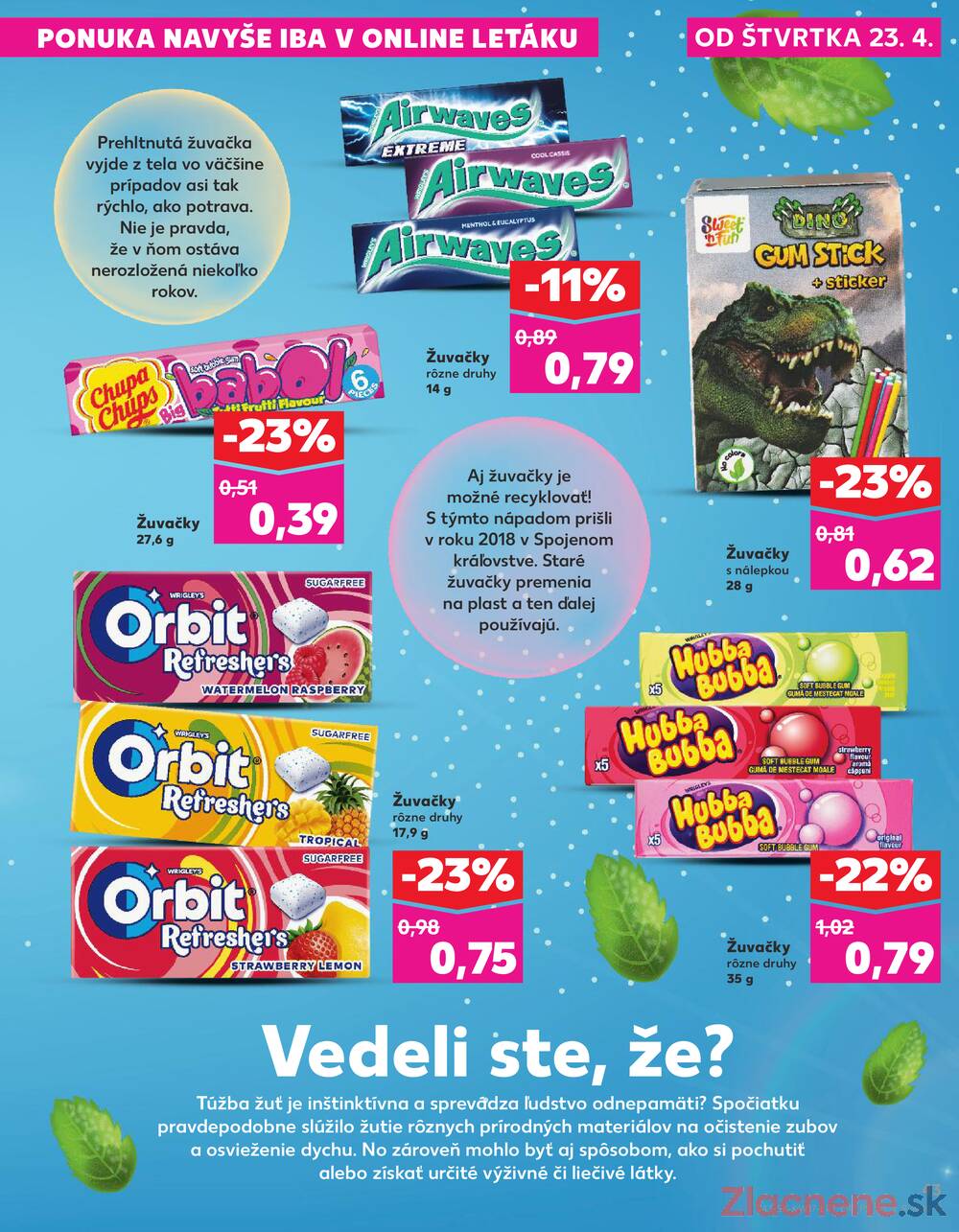 Kaufland 23.4. - 29.4. - Kaufland (Harmincova, Bratislava - Dúbravka)