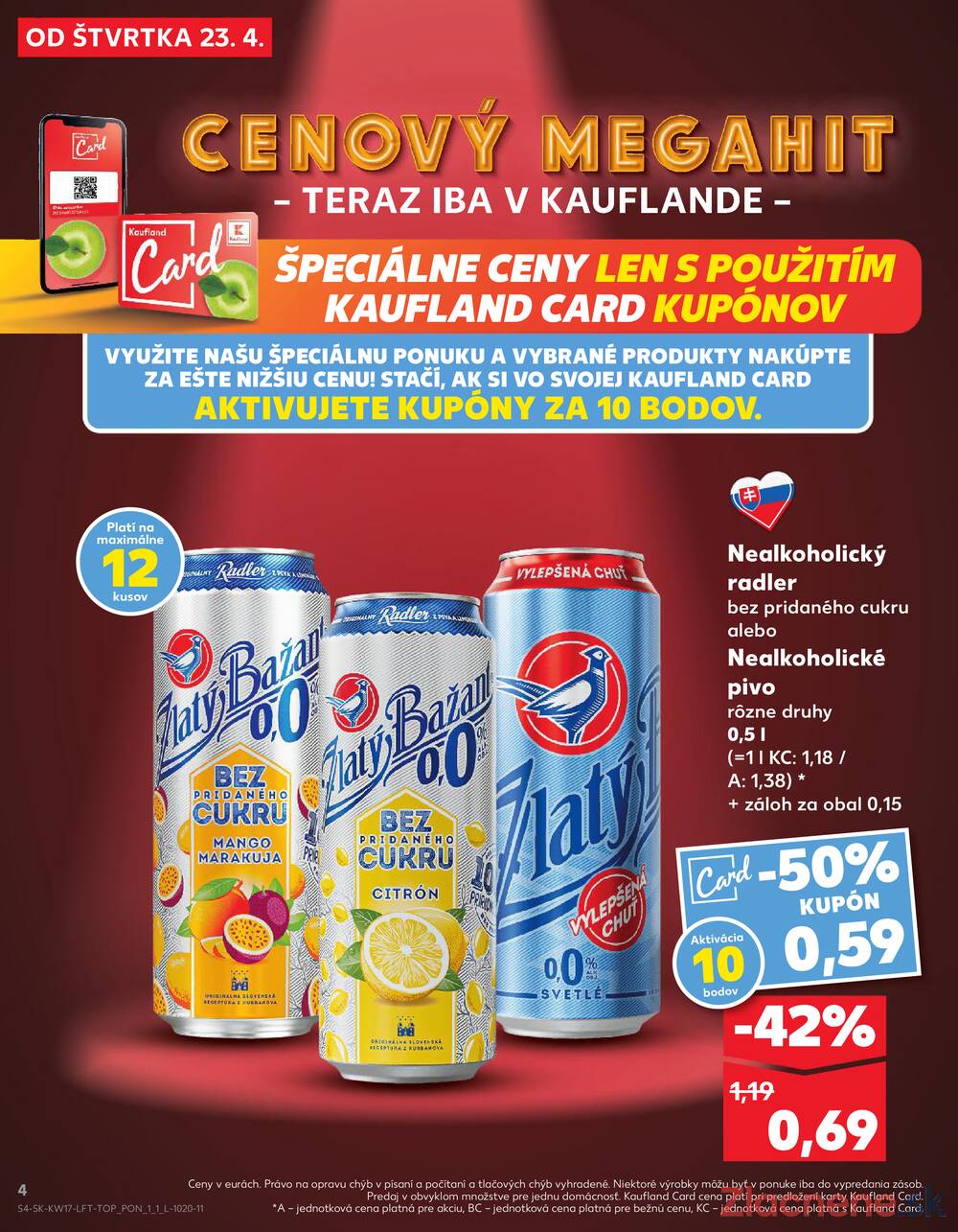 Kaufland 23.4. - 29.4. - Kaufland Prešov - Ľubotice