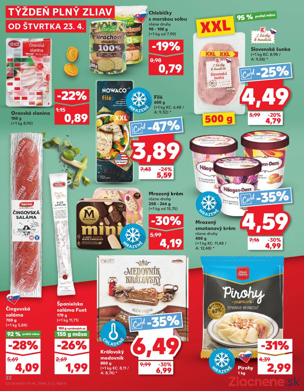 Kaufland 23.4. - 29.4. - Kaufland Martin-Podhaj