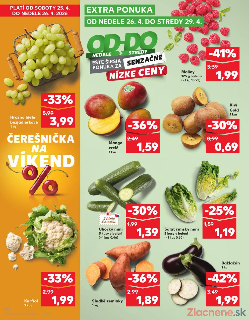 Kaufland 23.4. - 29.4. - Kaufland Ružomberok