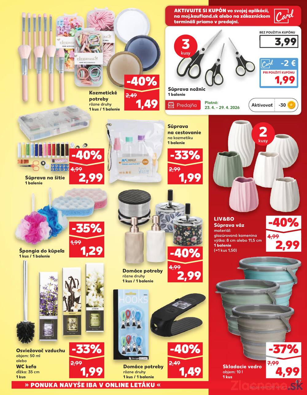 Kaufland 23.4. - 29.4. - Kaufland Banská Bystrica - Radvaň