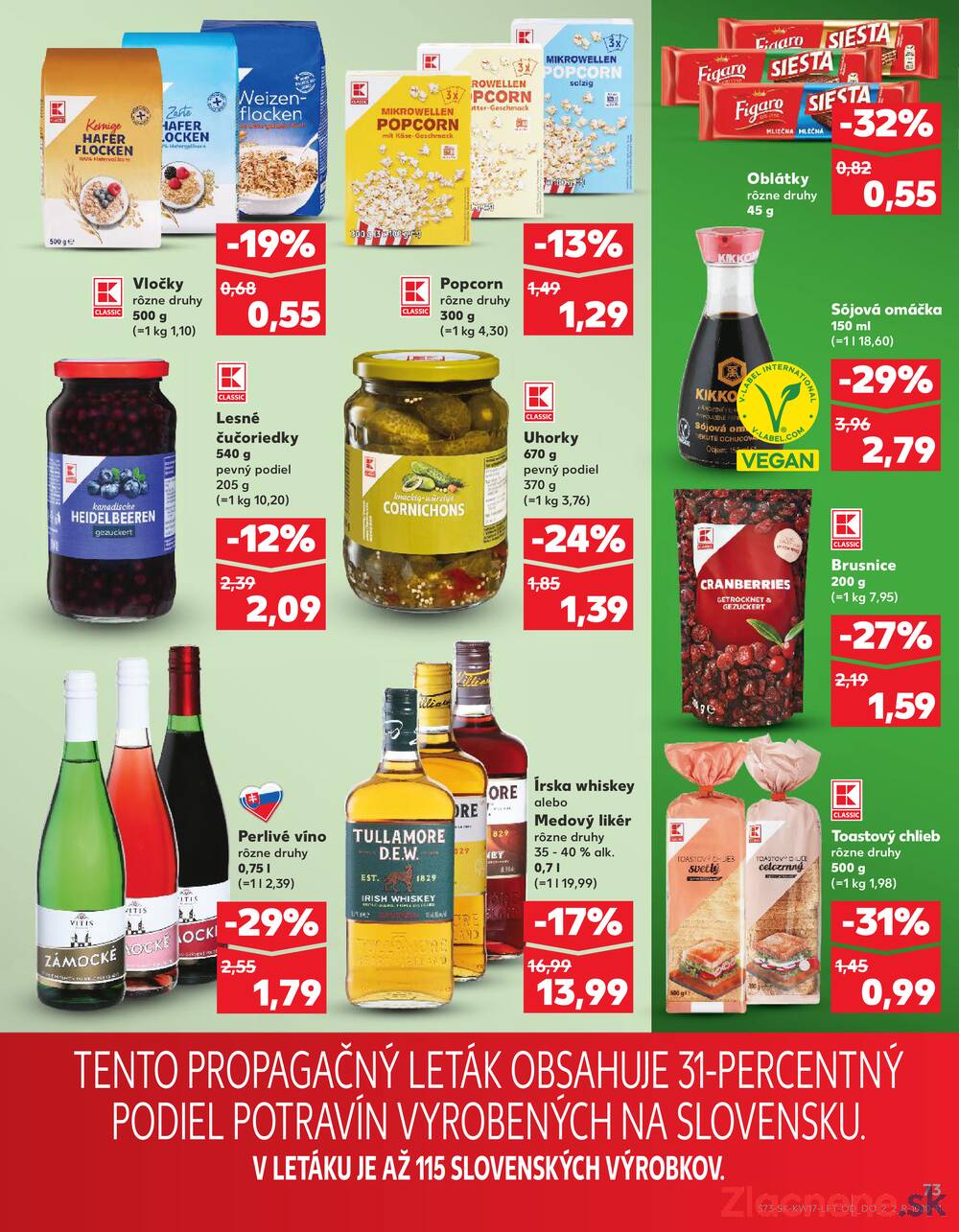 Kaufland 23.4. - 29.4. - Kaufland Skalica - Mallého