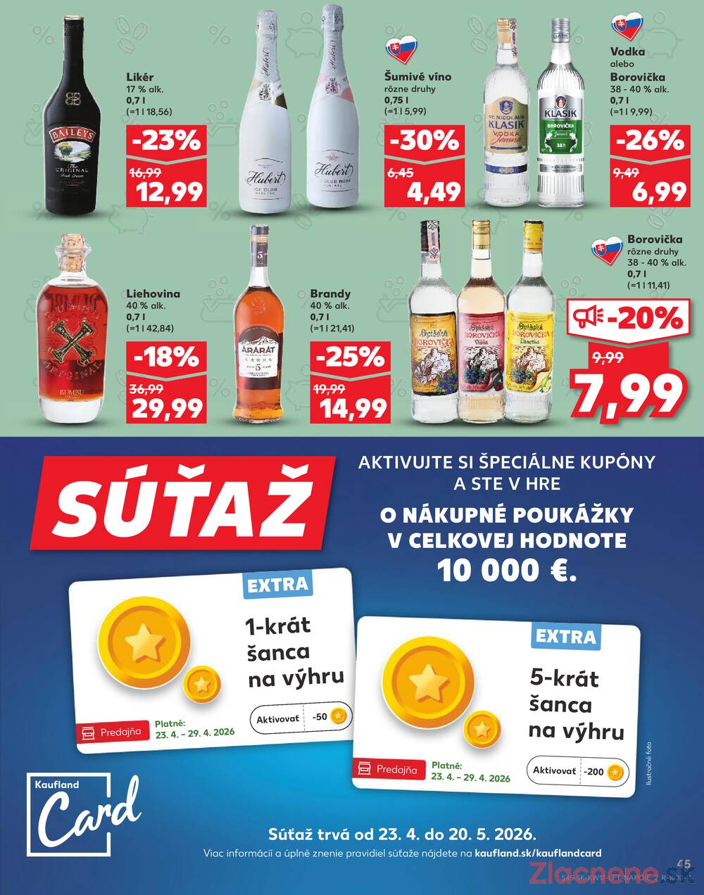 Kaufland 23.4. - 29.4. - Kaufland Žilina
