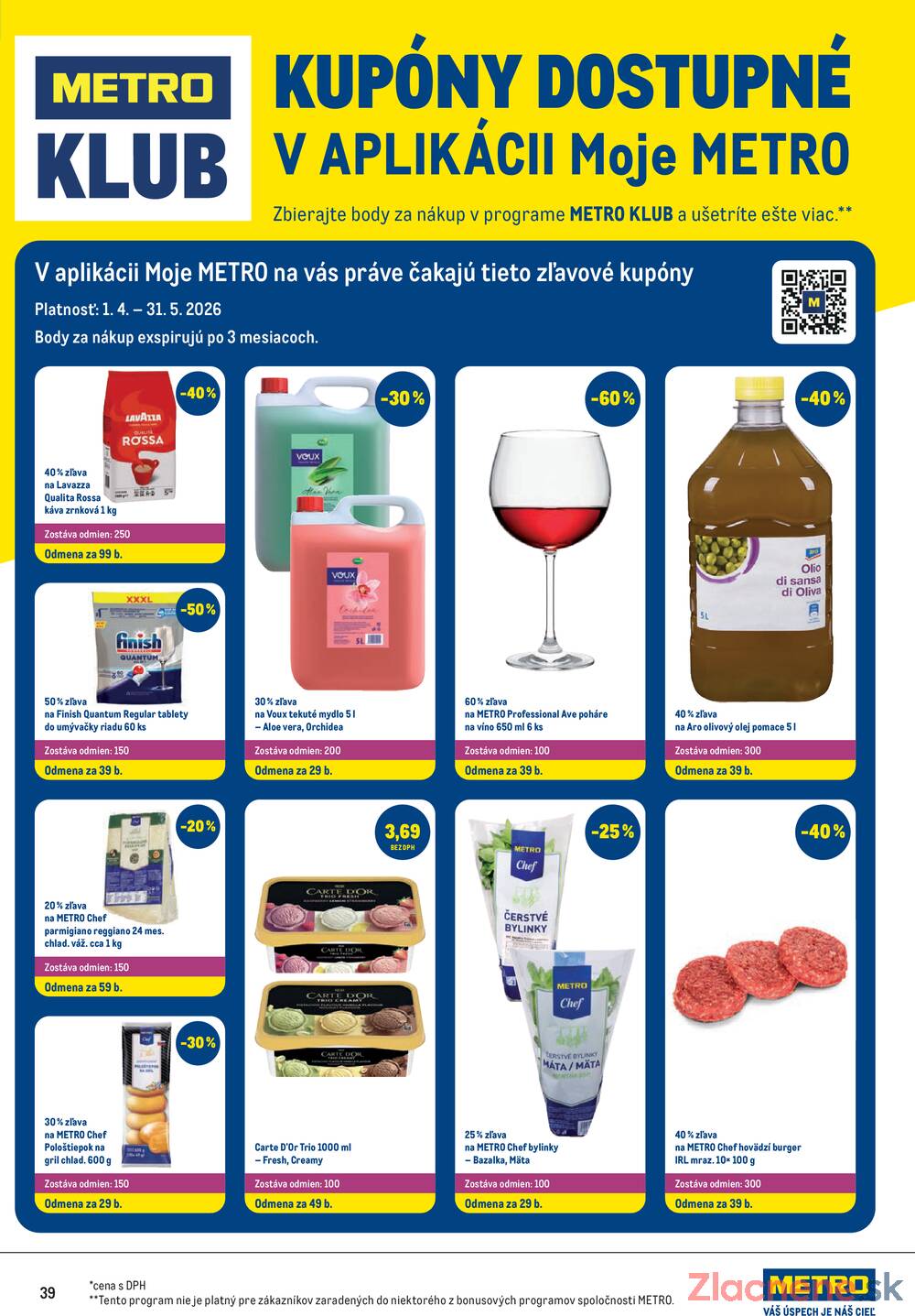 Leták METRO - METRO Maloobchod do 5.5. - strana 39