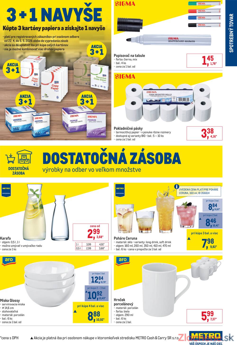 Leták METRO - METRO Spotrebný tovar do 5.5. - strana 5