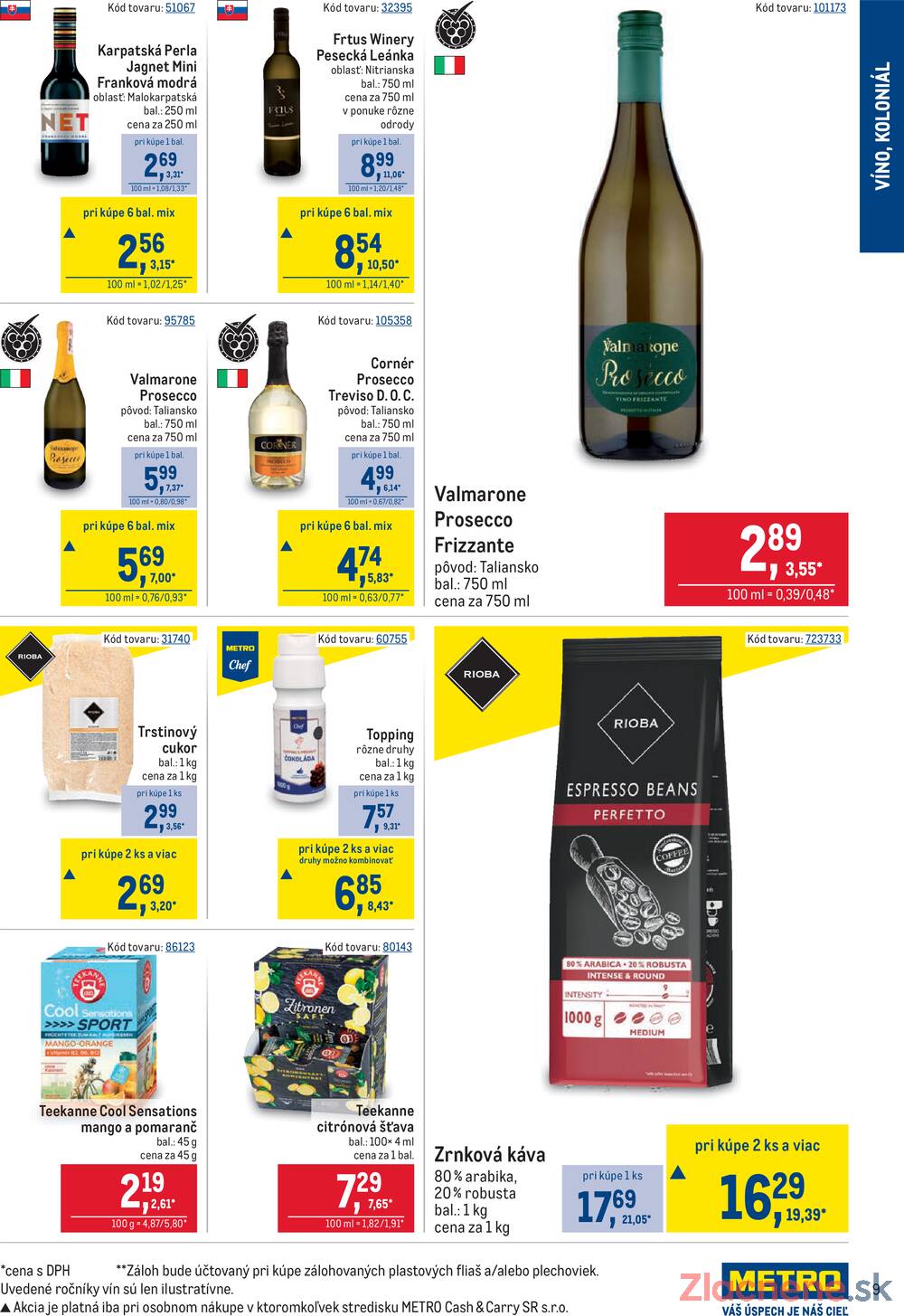 Leták METRO - METRO Otváráme sezónu do 5.5. - strana 9