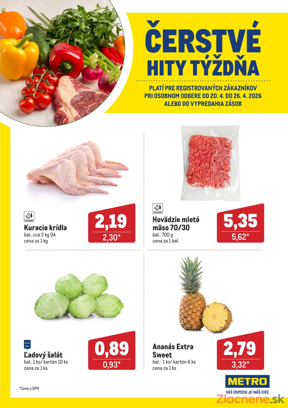 Leták METRO - METRO Hity týždňa do 5.5. - strana 1