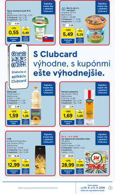 Tesco supermarkety od 29.4. do 5.5.2026
