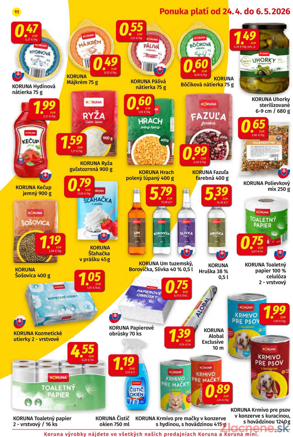 Leták KORUNA - KORUNA do 6.5. - strana 11
