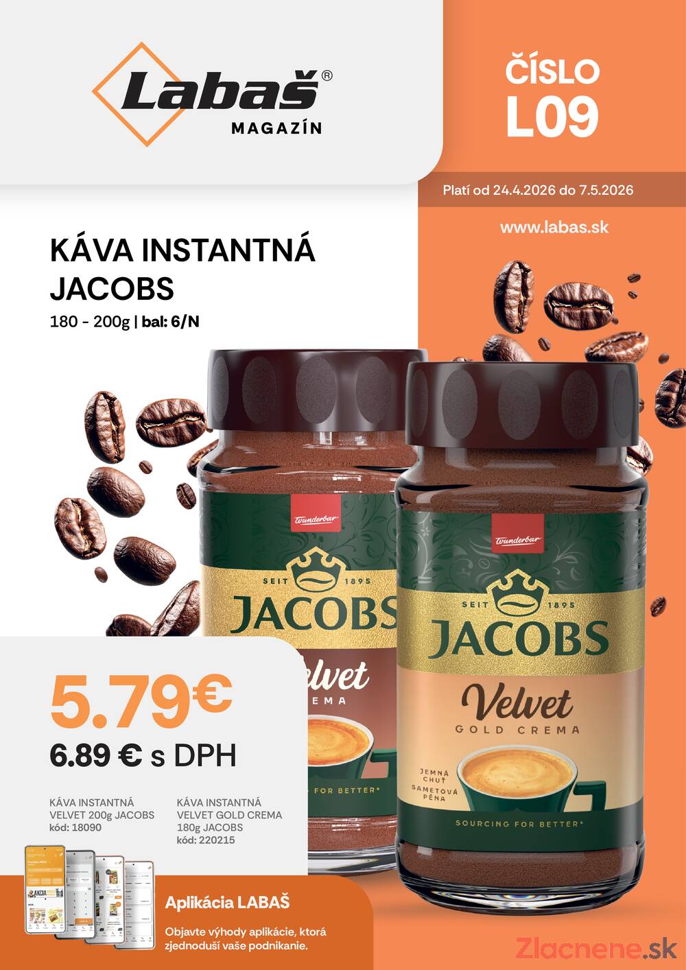 Leták Labaš - Labaš Magazín do 7.5. - strana 1