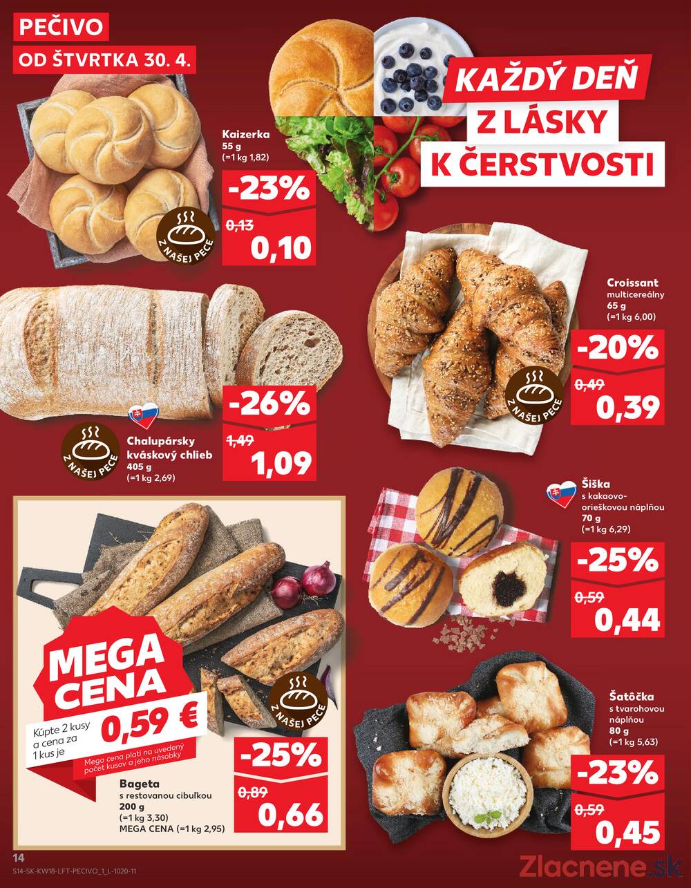 Leták Kaufland - Kaufland 30.4. - 6.5. - Kaufland Tvrdošín - strana 14