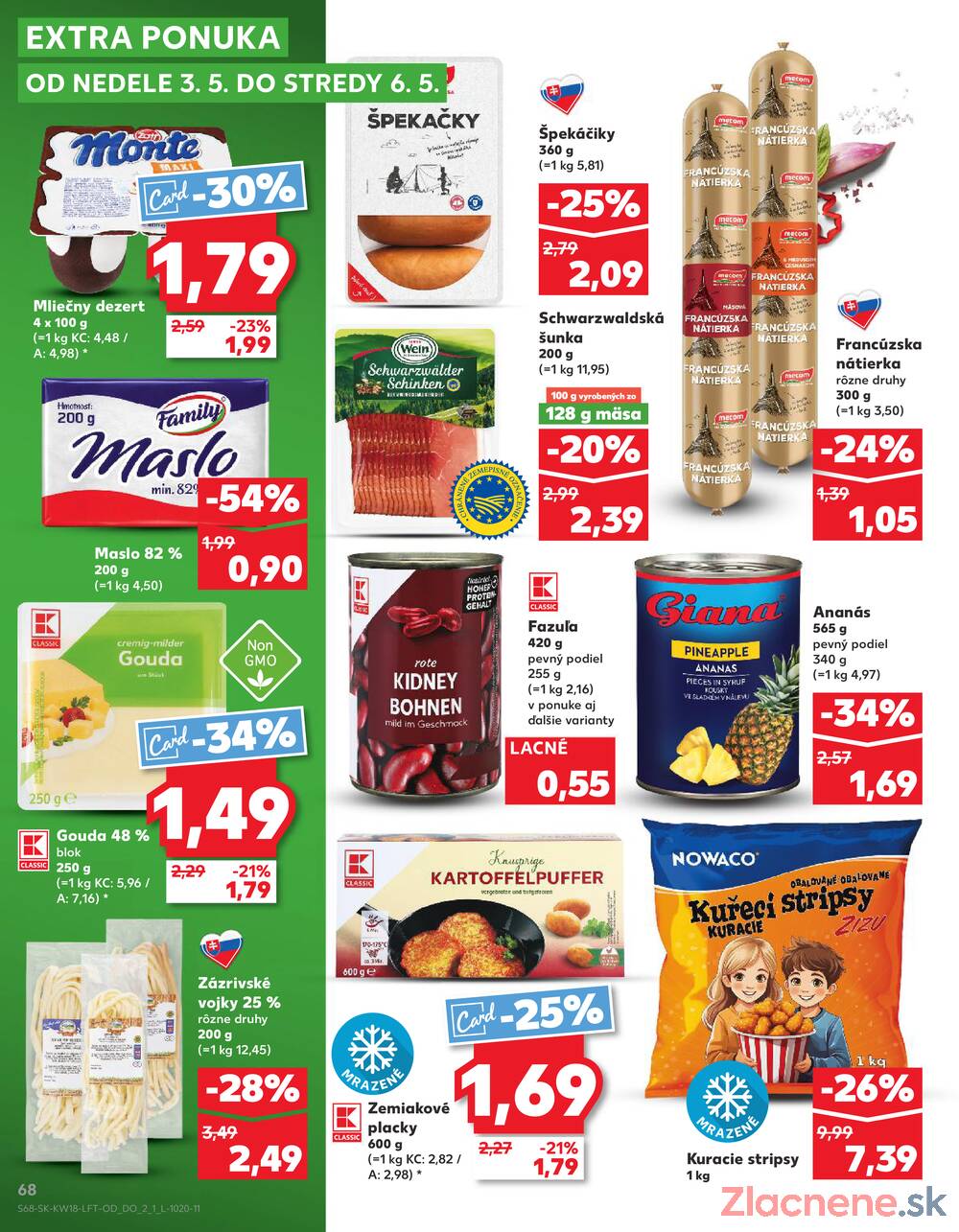 Leták Kaufland - Kaufland 30.4. - 6.5. - Kaufland Tvrdošín - strana 68