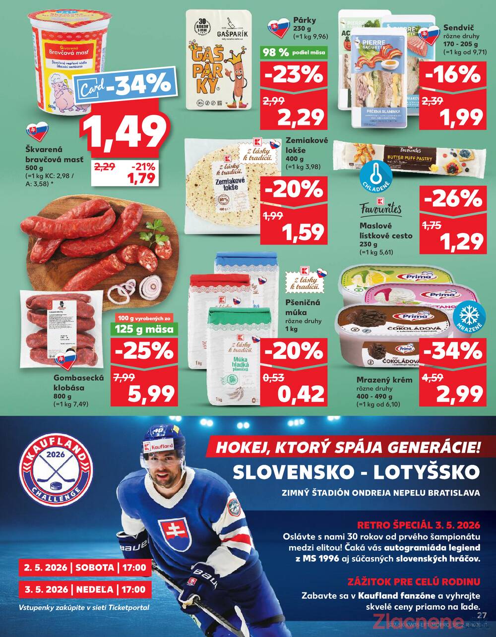 Kaufland 30.4. - 6.5. - Kaufland Bytča