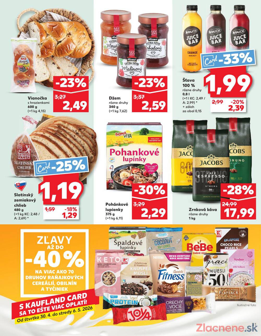 Kaufland 30.4. - 6.5. - Kaufland Bytča