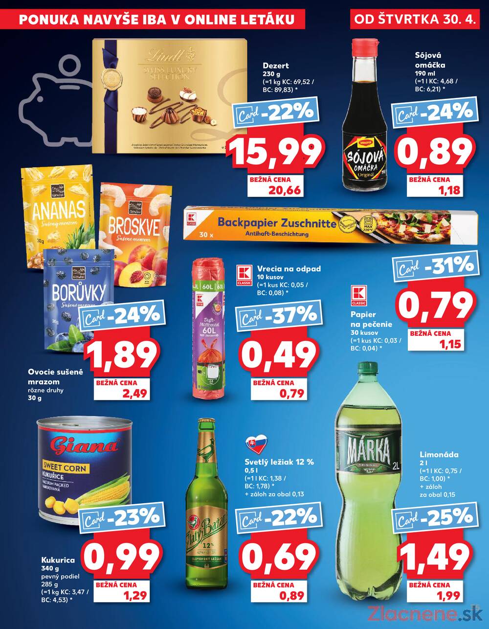 Kaufland 30.4. - 6.5. - Kaufland Michalovce