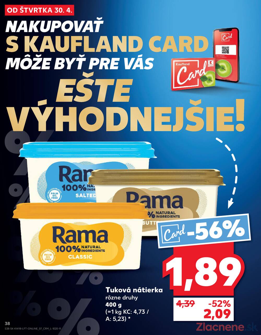 Leták Kaufland - Kaufland 30.4. - 6.5. - Kaufland Spišská Nová Ves - strana 38