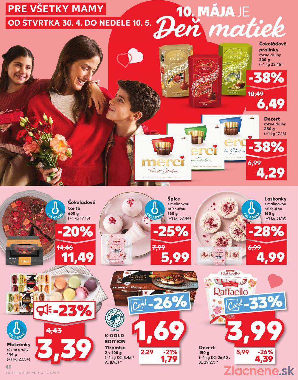 Leták Kaufland - Kaufland 30.4. - 6.5. - Kaufland Spišská Nová Ves - strana 40