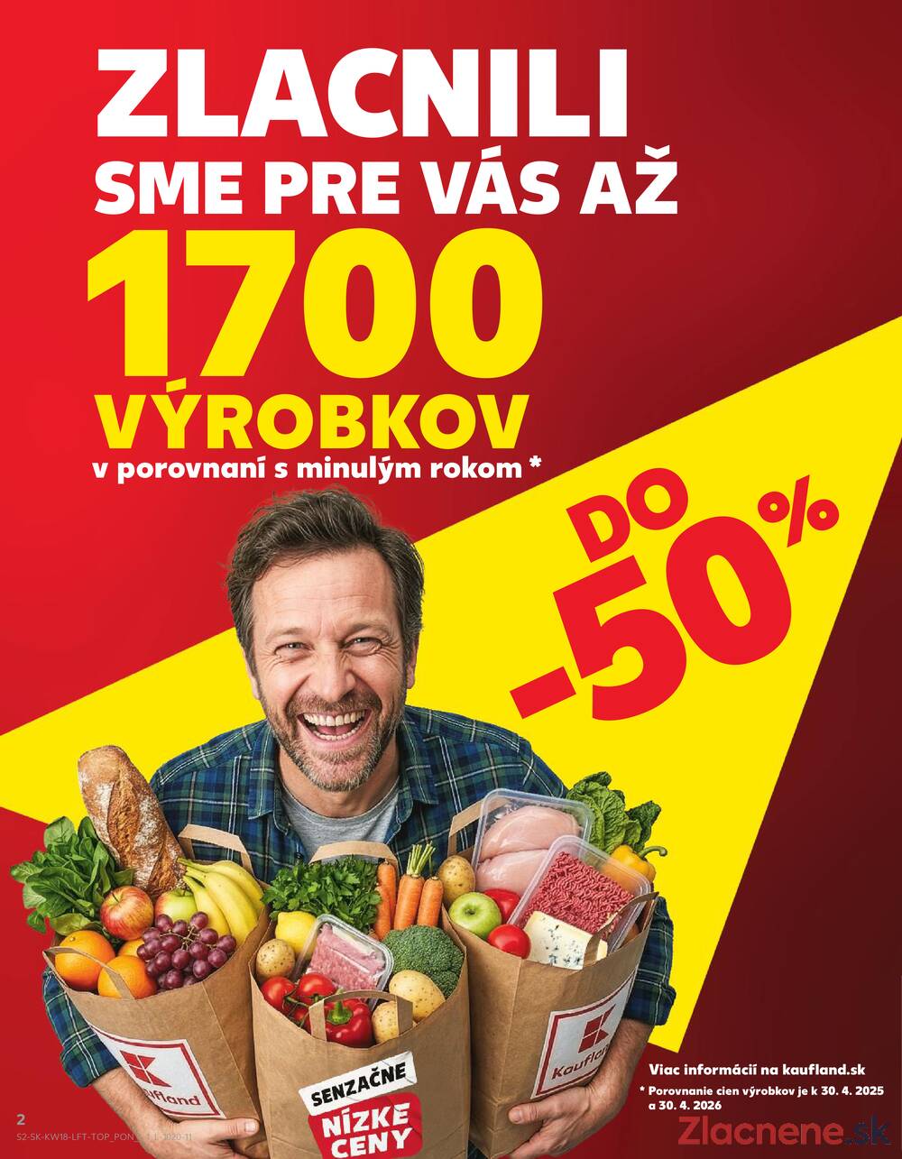 Kaufland 30.4. - 6.5. - Kaufland Poprad - Jiřího Wolkera