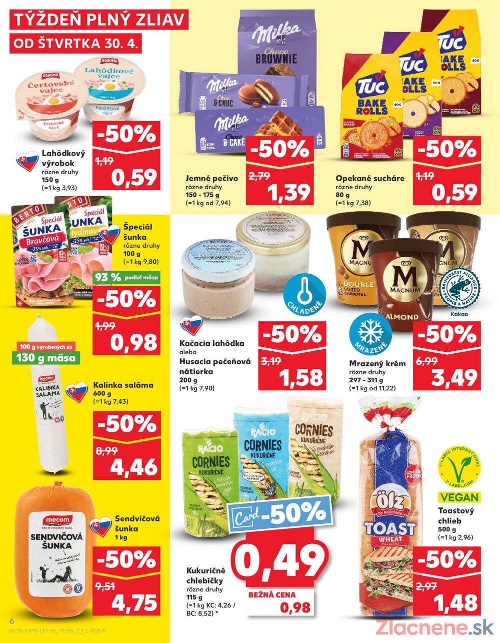 Kaufland 30.4. - 6.5. - Kaufland Piešťany
