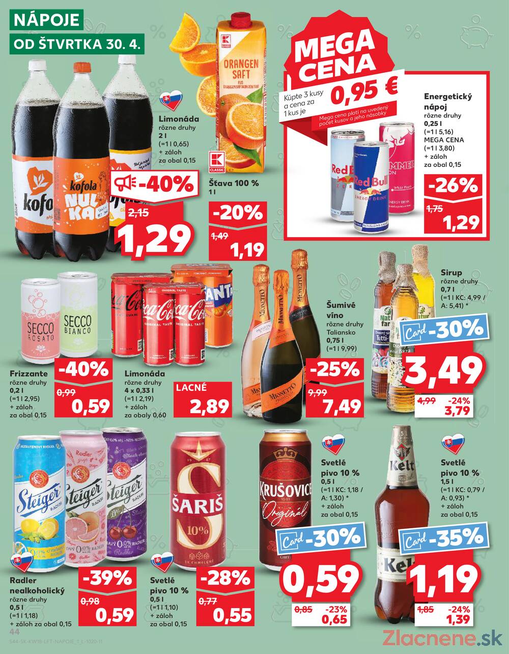Kaufland 30.4. - 6.5. - Kaufland Bratislava - Bory