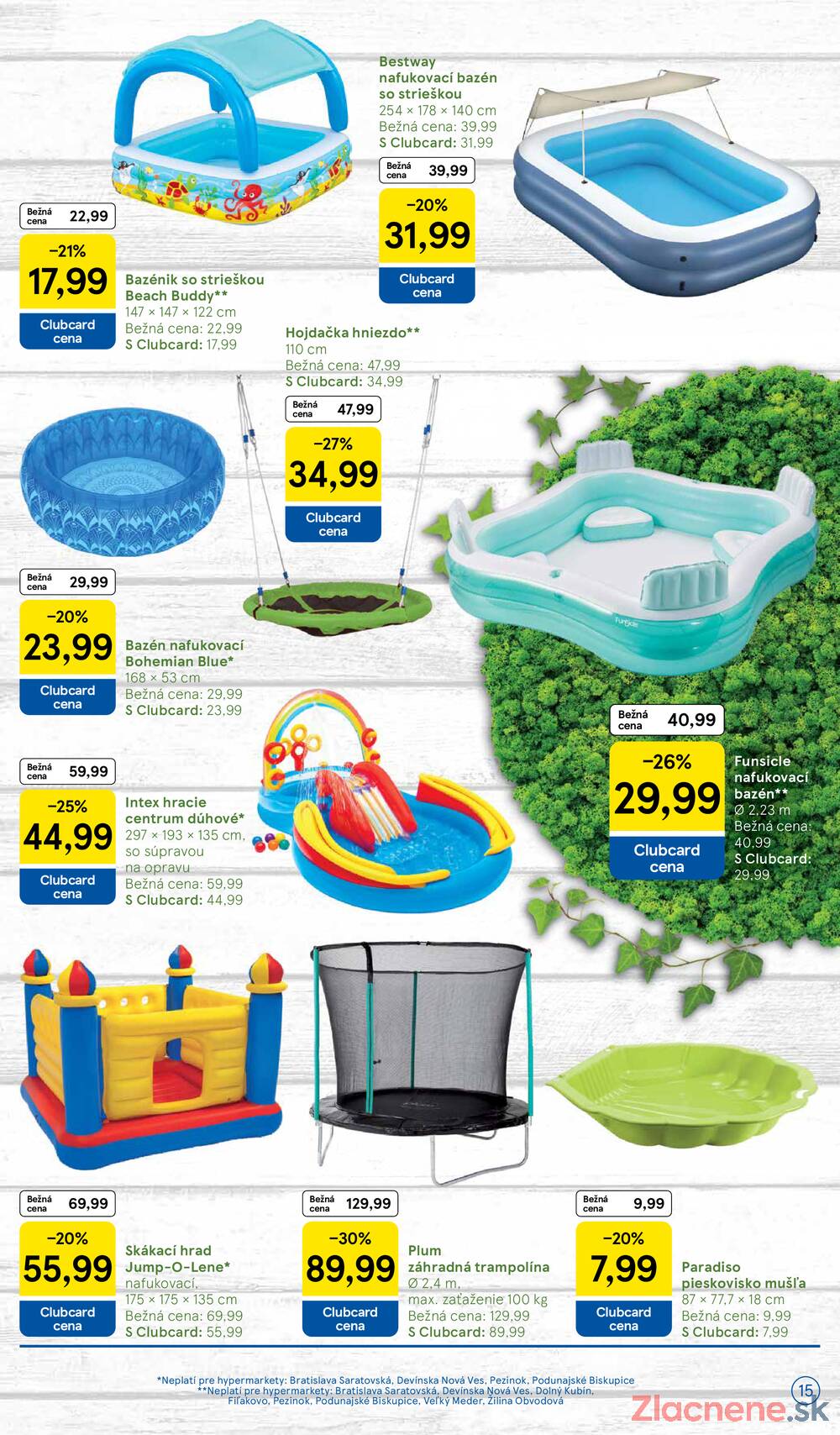 Leták Tesco - Tesco SPECIÁL velké hypermarkety 27.4. - 24.5. - strana 15