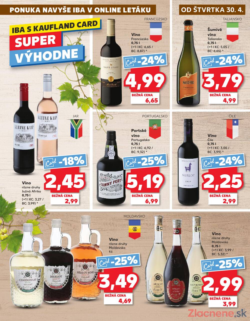 Kaufland 30.4. - 6.5. - Bratislava-Patrónka