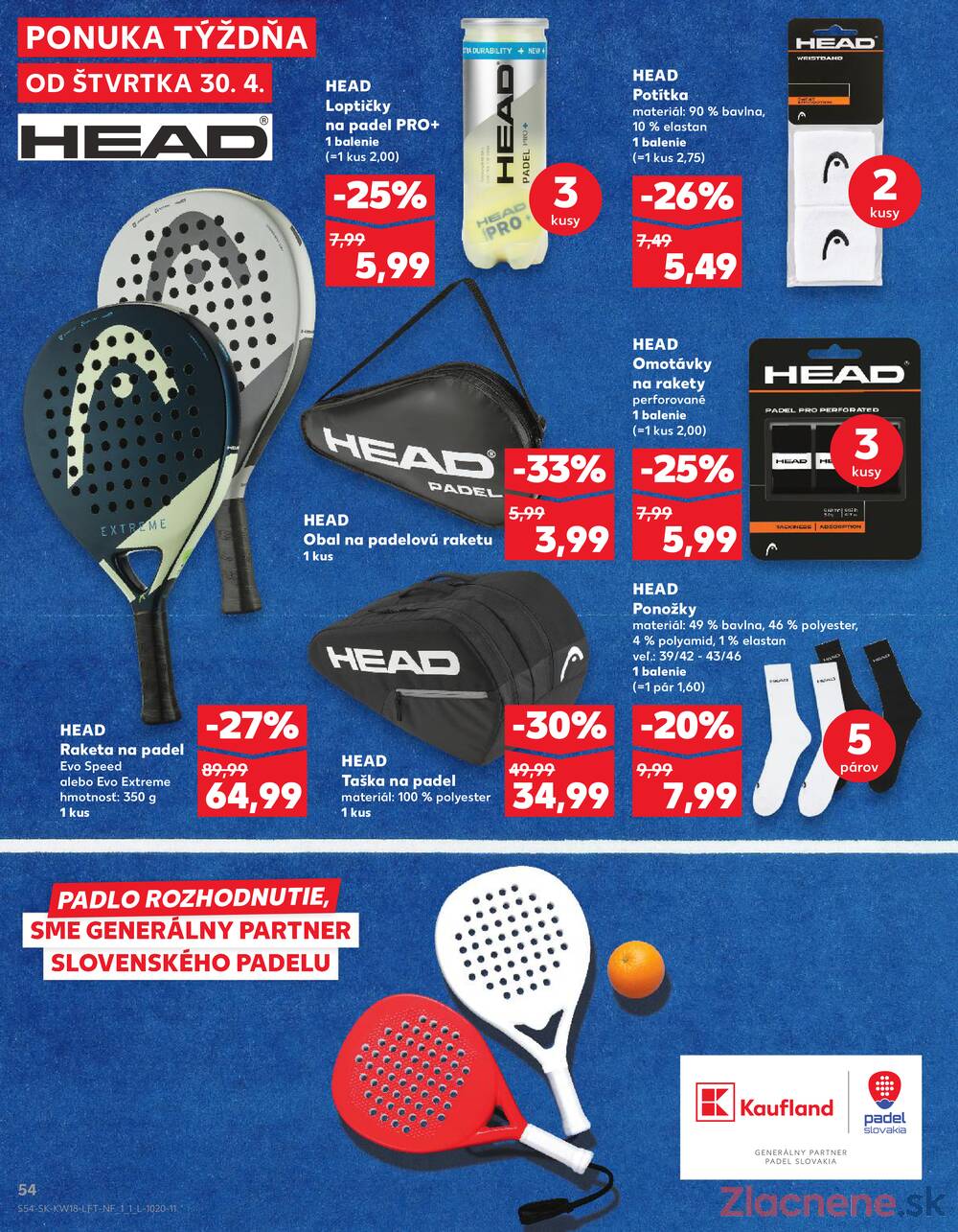 Leták Kaufland - Kaufland 30.4. - 6.5. - Kaufland (Harmincova, Bratislava - Dúbravka) - strana 54
