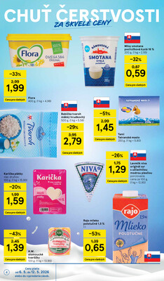Tesco supermarkety od 6.5. do 12.5.2026
