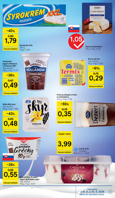 Tesco supermarkety od 6.5. do 12.5.2026