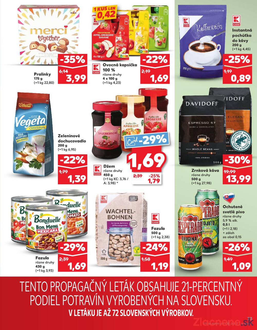 Kaufland 7.5. - 13.5. - Kaufland Trebišov