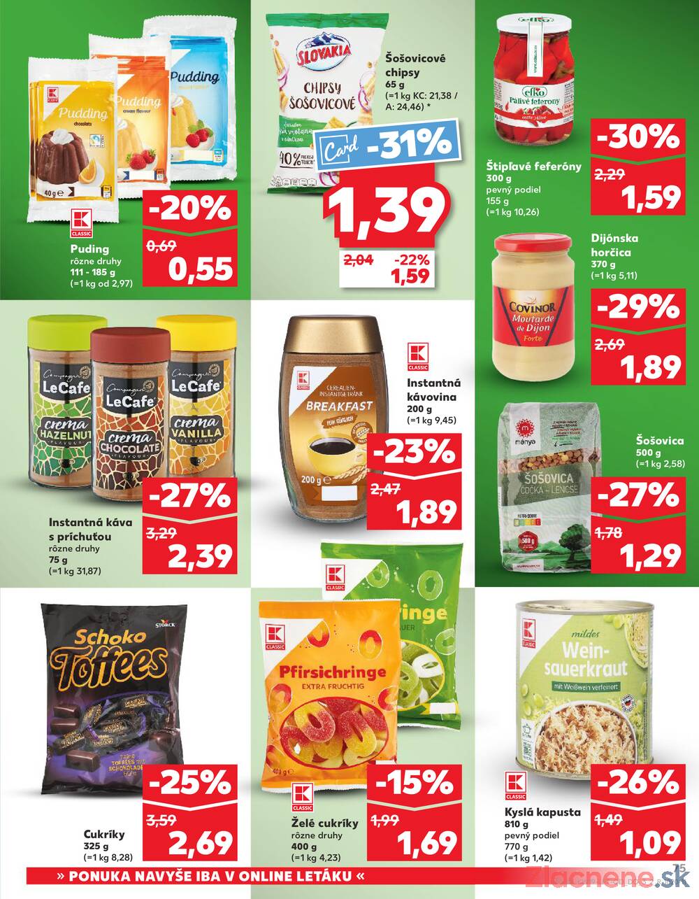 Leták Kaufland - Kaufland 7.5. - 13.5. - Kaufland Michalovce (Humenská cesta) - strana 75