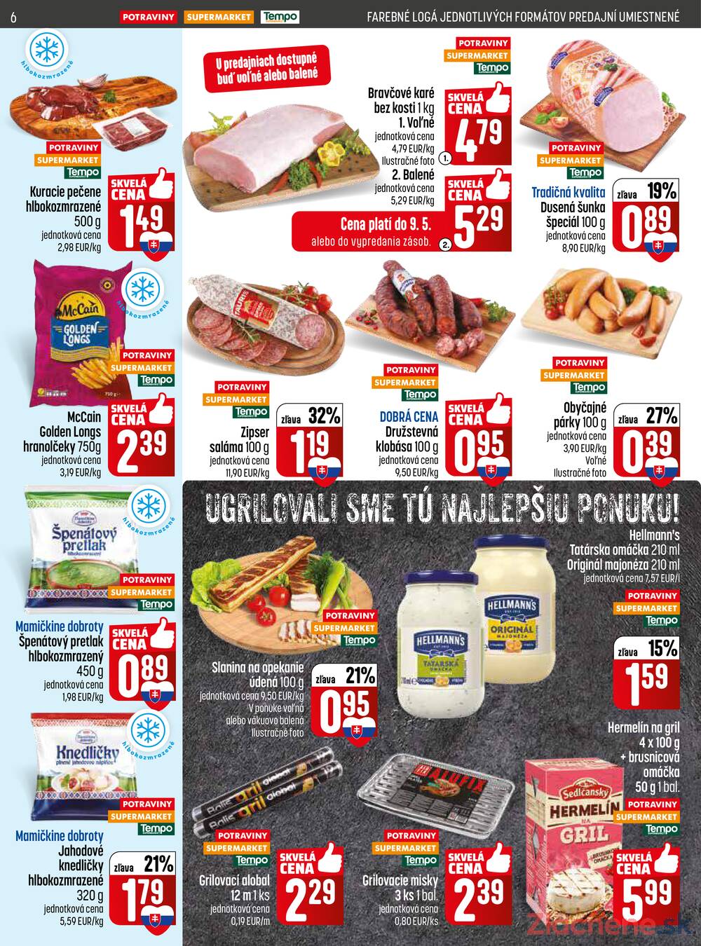 Leták COOP Jednota Slovensko - COOP do 13.5. - strana 6