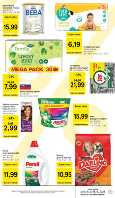 Tesco supermarkety od 13.5. do 19.5.2026