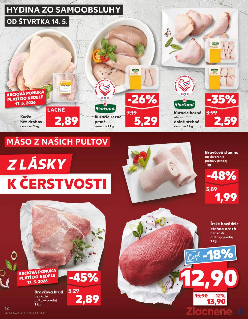 Leták Kaufland - Kaufland 14.5. - 20.5. - Kaufland Michalovce - strana 12